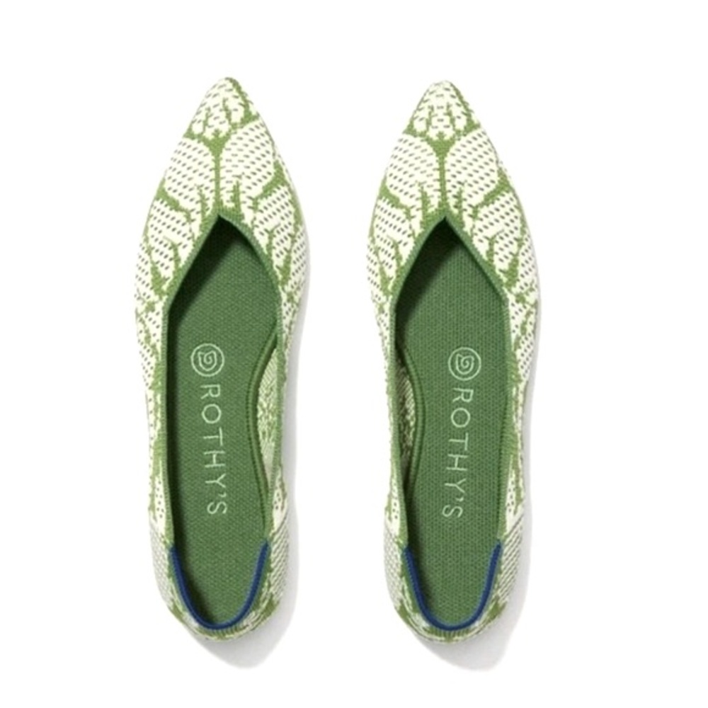 Rothy’s Points in Meadow Print Retired size 9.5